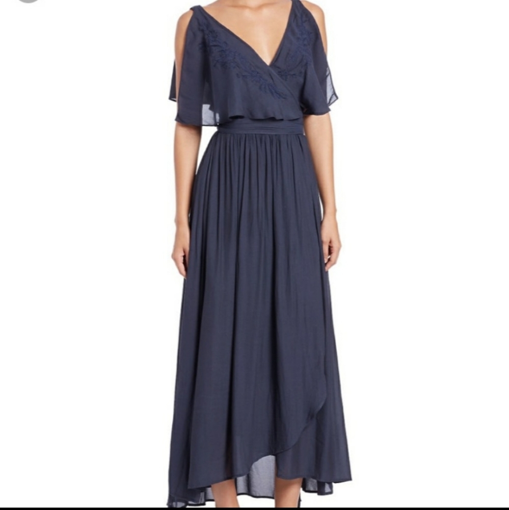 Free People Fiona Wrap Dress EUC Size Small